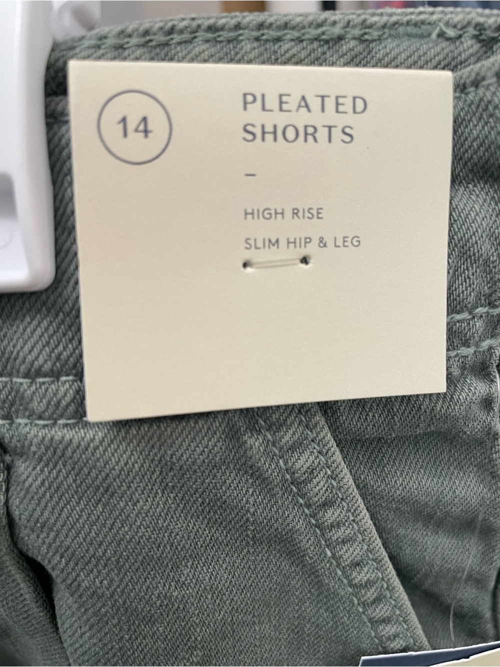Universal Thread Olive Utility Cotton Shorts - Picture 3 of 4